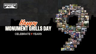 Happy Monument Grills Day! | Monument Grills 9th Anniversary
