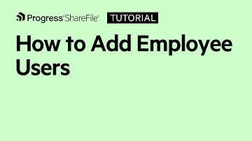 How to add employee users!