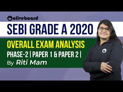 SEBI Grade A 2020  | Overall Exam Analysis  Phase-2 | Paper 1 & Paper 2