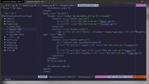 Current User Validation in BlogSite Usinf Flask 2.0