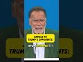 💪Arnold to Trump Supporters: STOP 🛑 WHINING! #arnoldschwarzenegger #donaldtrump #news