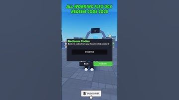 FLEX UGC Code 2025 (FlexUgc) #flexugccodes #shorts #code #roblox #2025 ROBLOX