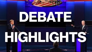 Election 2020: First Presidential Debate Highlights