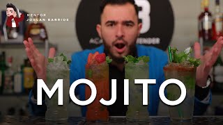 🍹MOJITO 4 DIFFERENT PREPARATIONS | POPULAR COCKTAILS | JOGLAN MENTOR