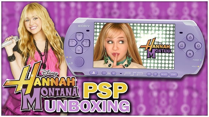  PlayStation Portable Limited Edition Hannah Montana  Entertainment Pack - Lilac : Video Games