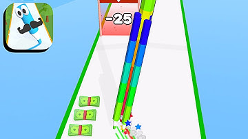 Crayon Rush 3D ​- All Levels Gameplay Android,ios (Levels 306-308)