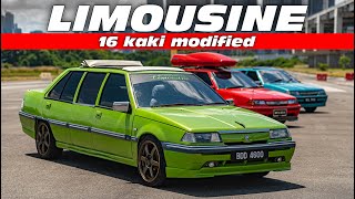 Proton Limousine 16 Kaki Modified