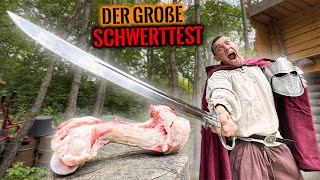 Wie gut ist ein echtes Jagdschwert? Der ultimative Schwerttest beginnt! | Survival Mattin