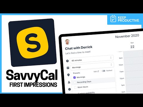 SavvyCal: First Impressions