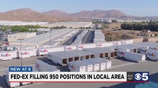 FedEx Ground to fill 950 positions in local area