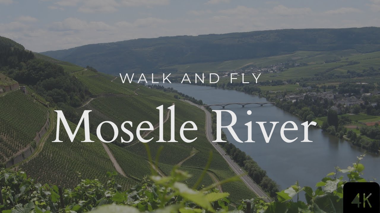 Moselle River Drone views in Germany | Walk&Fly
