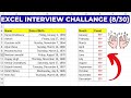 Excel Interview Challenge (Day 8/30) | Month Count for DOB How ????