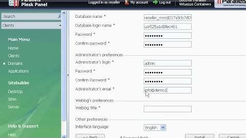 micfo | how to enable web applications for your customers in Plesk reseller