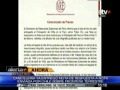 Perú responde nota de protesta de Chile