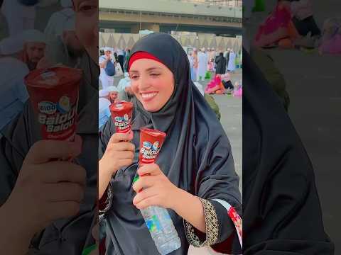 Yah Habibi / Yah Shafi / Hajj 2023  Free Ice Cream / Beautiful Moments / The Holy Makkah #ytshorts