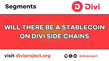 Divi Segments - WILL THERE BE A STABLECOIN ON DIVI SIDE CHAINS