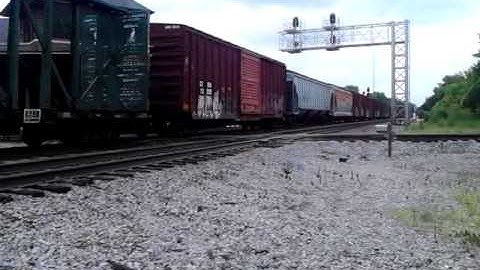 CSX Q409 & Horn show in Selma, NC 6/18/13