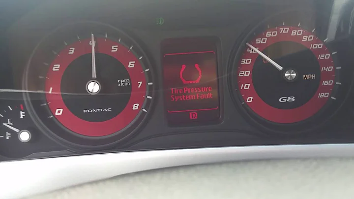 Pontiac G8 GT 2nd gear pull