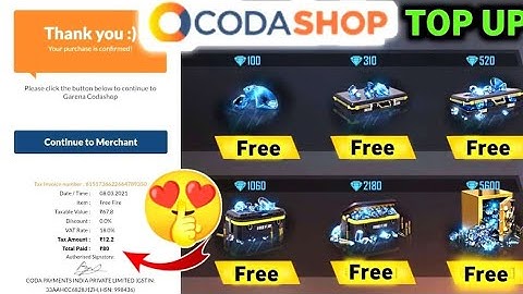 CODA SHOP DISCOUNTED TOP UP MLBB