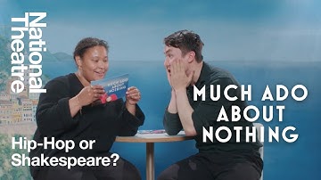 Much Ado cast play Hip Hop or William Shakespeare ❓🎵