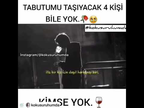 Tabutumu taşıyacak 4 kişi bile YÖK