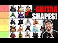 Guitar shapes tier ranking