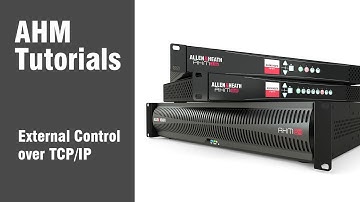 AHM System Manager - External Control over TCP/IP