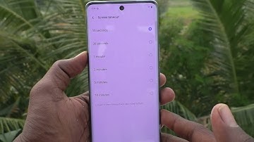 How to change screen timeout in iQOO Z9s 5G