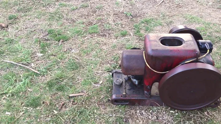 International Harvester IHC LB 1-1/2 to 2-1/2 Throttle Governed Engine - Short Run to check timing