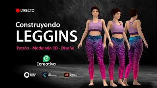 CONSTRUYENDO MOLDE PATRON DE LEGGINS LICRADO (Curso Optitex 21 + CLO Standalone) CAP. 01