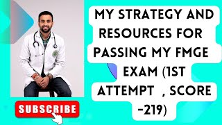 How i cleared my fmge exam jan2023 in first attempt|score 219|#fmge screenshot 4
