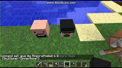 How To Get Custom Player Heads Minecraft 1.8.7 (No Mods, Easy!)