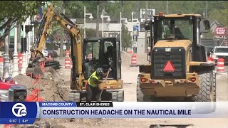 Nautical Mile businesses hit hard by Jefferson Avenue construction