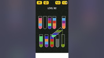 Water Sort Puzzle Level 182 | Level 182