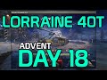 Advent Dec 18th: Lorraine 40t!