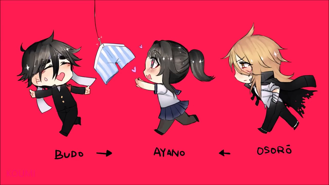 Ayano x Budu x Osoro ( animation ) Аяно Буду и Осоро ( анимация ) - YouTube...