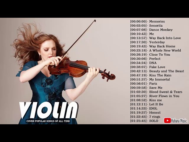 Top 30 Violin Covers of Popular Songs 2021 - Best Instrumental Music For Work, Study, Sleep class=