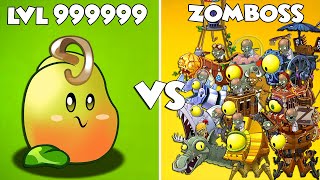 PvZ 2 NEW Plant - Bean Sprout Plant LEVEL 999999 vs All Final Boss - Plants vs Zombies 2