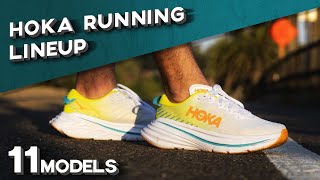 HOKA Running Lineup 2022. 11 models Review and Comparison.
