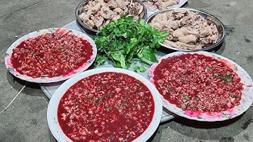 Thánh Ăn khay tiết canh biển Nguyễn Ngọc Lê Toàn Food
