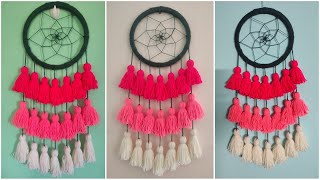 Dream Catcher :: How to make a Dream Catcher :: DIY :: Woolen Wall Hanging :: Wool Crafts Easy craft by S-Multi Crafts 413 views 2 years ago 5 minutes, 46 seconds