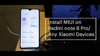 How to install MIUI12 in Redmi Note 8 pro | Install MIUI 12 on any Xiaomi device | CC
