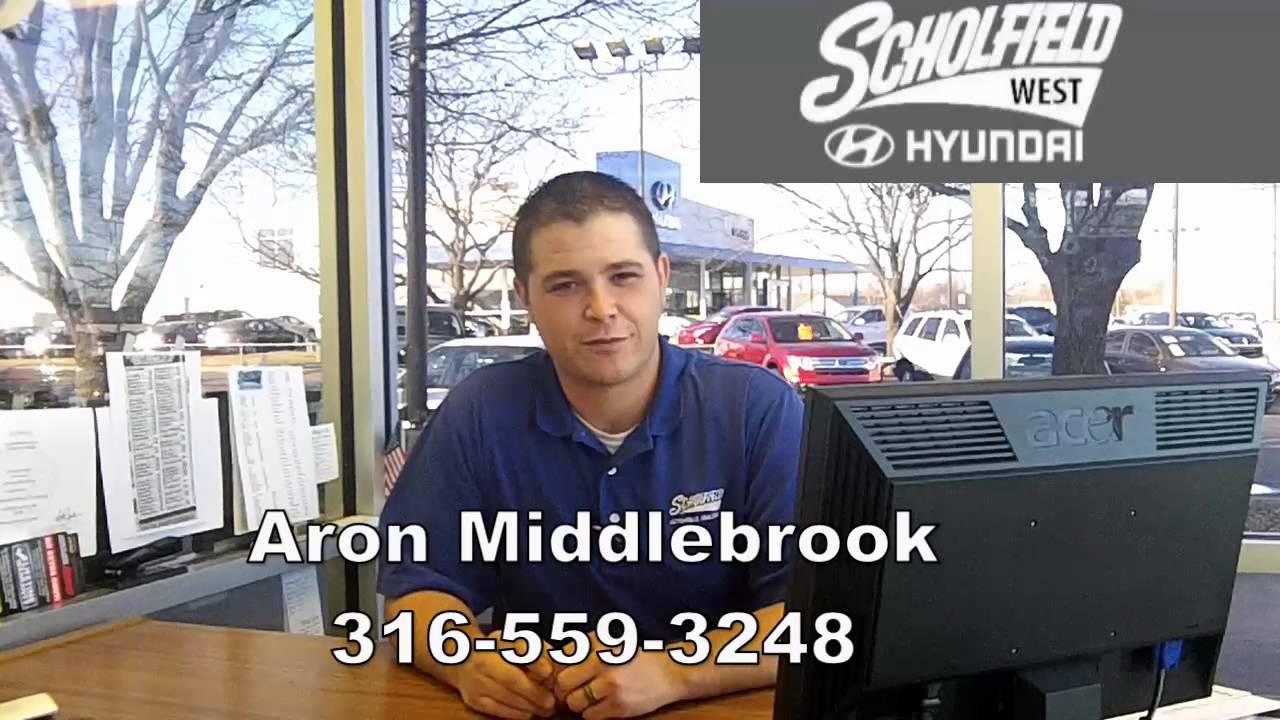 Scholfield Hyundai West >> Aron Middlebrook At Scholfield Hyundai West Wichita Kansas Scholfield Hyundai West >> Aron Middlebrook At Scholfield Hyundai West Wichita Kansas