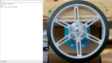 DC motor control with PID using optical encoder