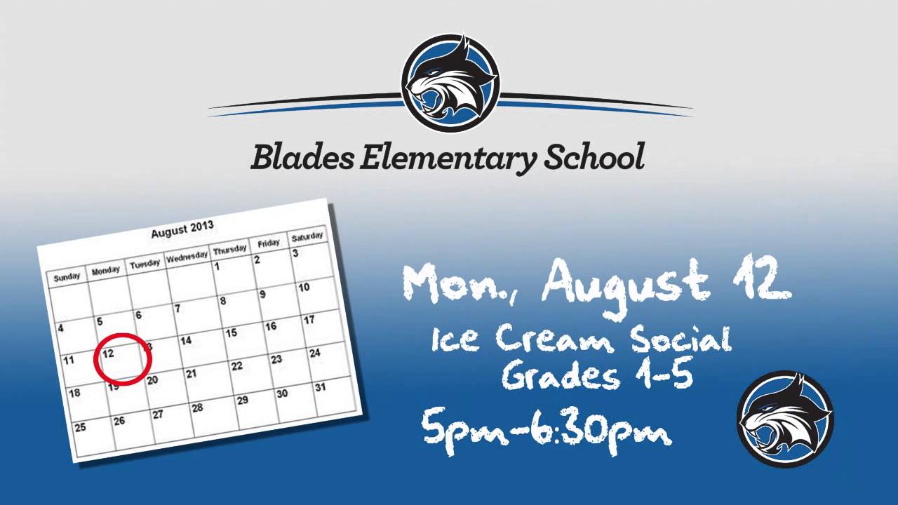 Blades Elementary Principal YouTube