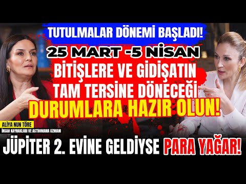 Tutulmalar Dönemi Başladı! 25 mart -5 Nisan Bitişlere ve Gidişatın Tam Tersine Dönmesine Hazır Olun!