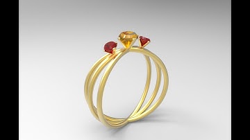 3ds max Tutorial Diamond Ring modeling