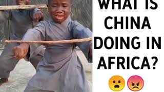Nigerian kids sing Chinese National Anthem