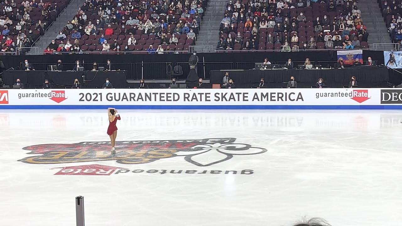 Satoko Miyahara 2021 Skate America free skate fancam