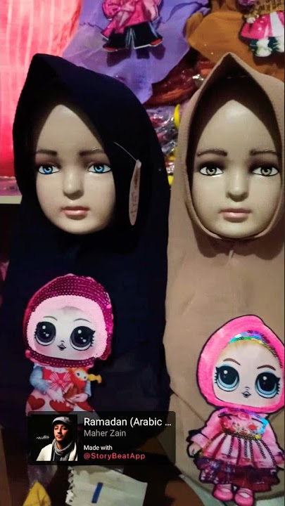 Hijab Ceruty 2layer lol hijab bisa nyala